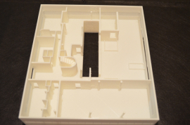 Maquete Villa Savoie piso 2